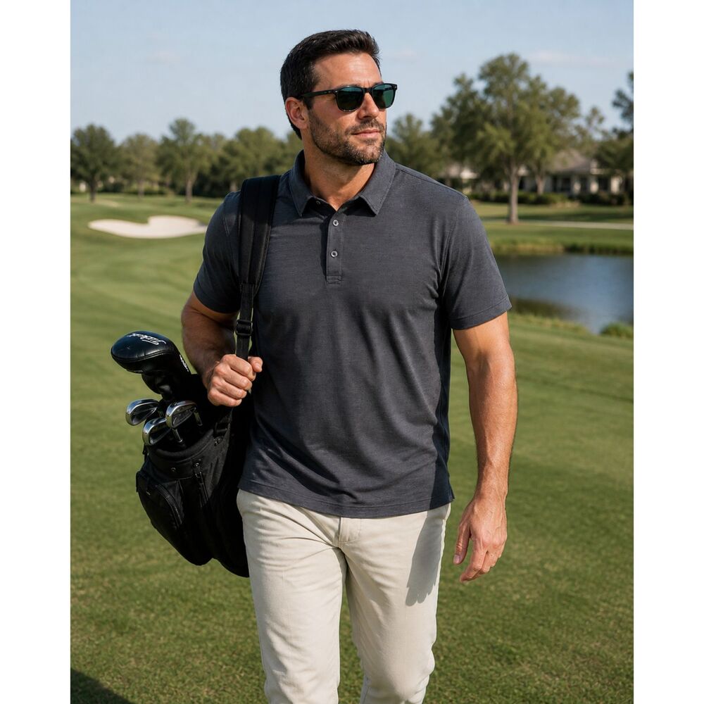Modern Ambition Black Polo Shirt XL NWOT